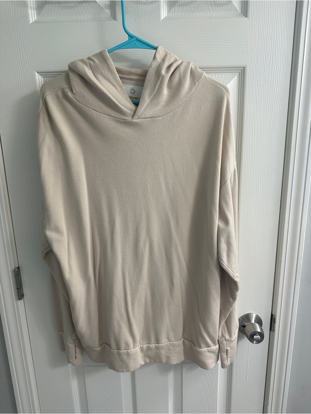 aerie Offline Light Beige Hoodie